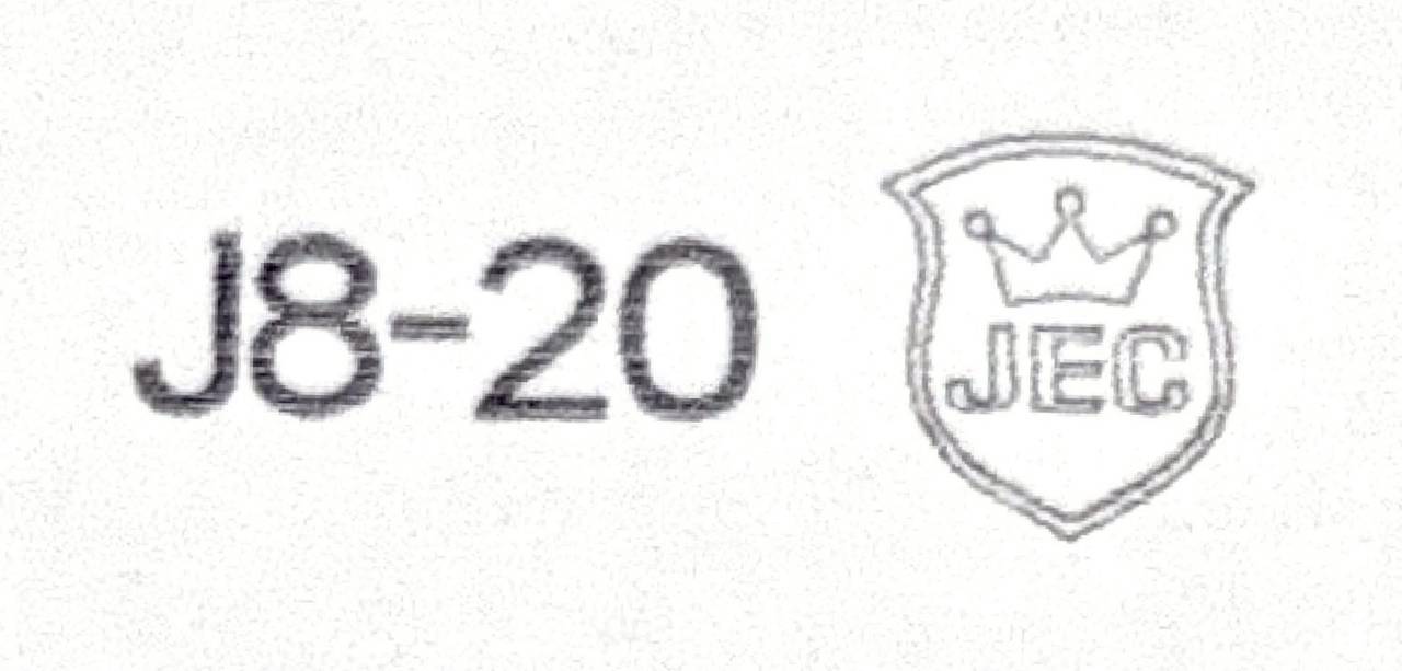 JEC J8-20 右側 交通部認證標章 JEC J8-20 右側 交通部認證標章